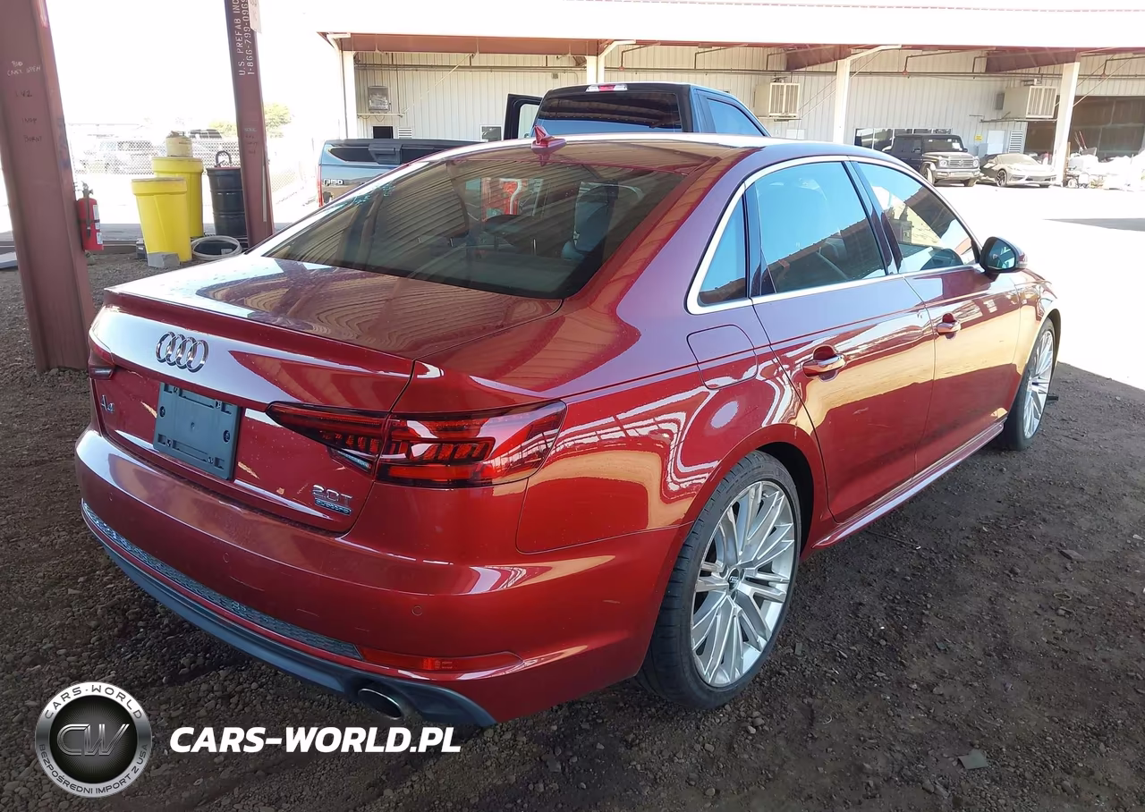 2018 Audi A4 2.0T Premium-2.0T Tech Premium VIN:WAUENAF45JA069525 - 4