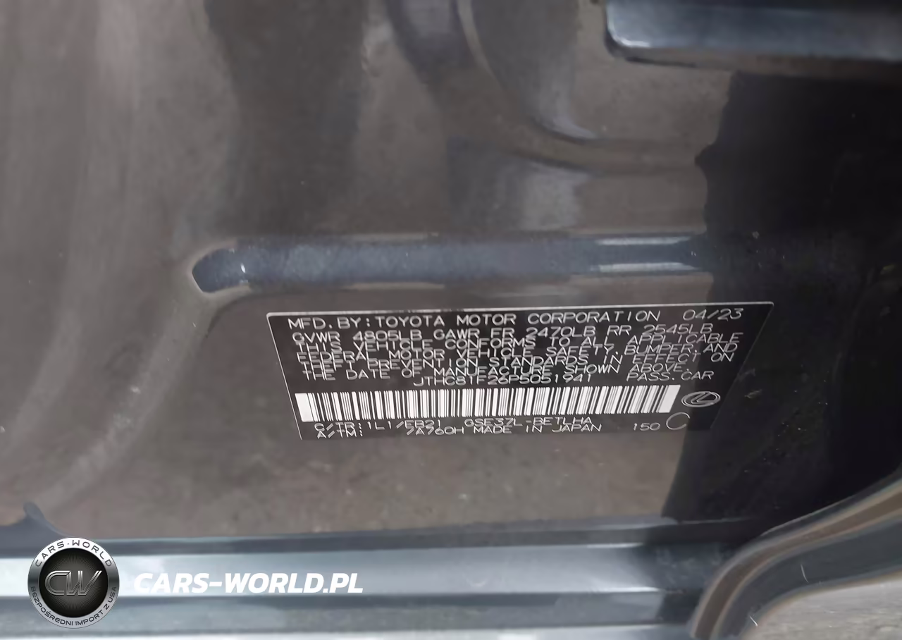 2023 Lexus Is 300 VIN:JTHC81F26P5051941 - 9