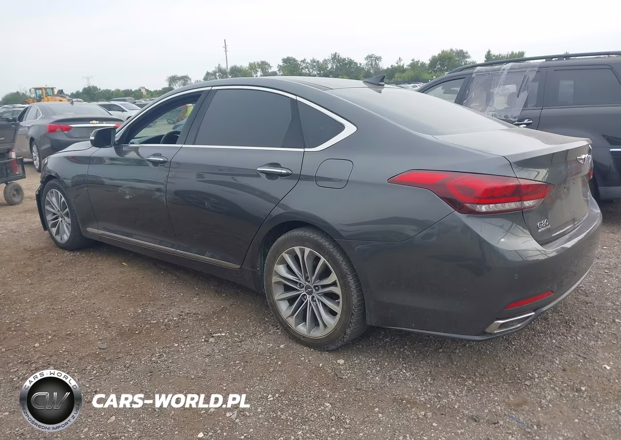 2017 Genesis G80 3.8 VIN:KMHGN4JE6HU200267 - 3