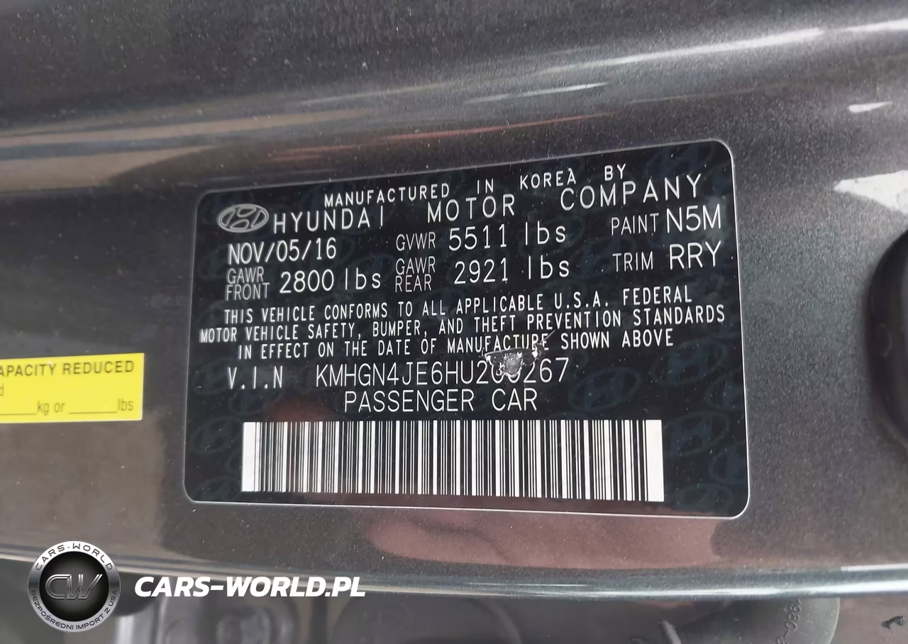 2017 Genesis G80 3.8 VIN:KMHGN4JE6HU200267 - 9