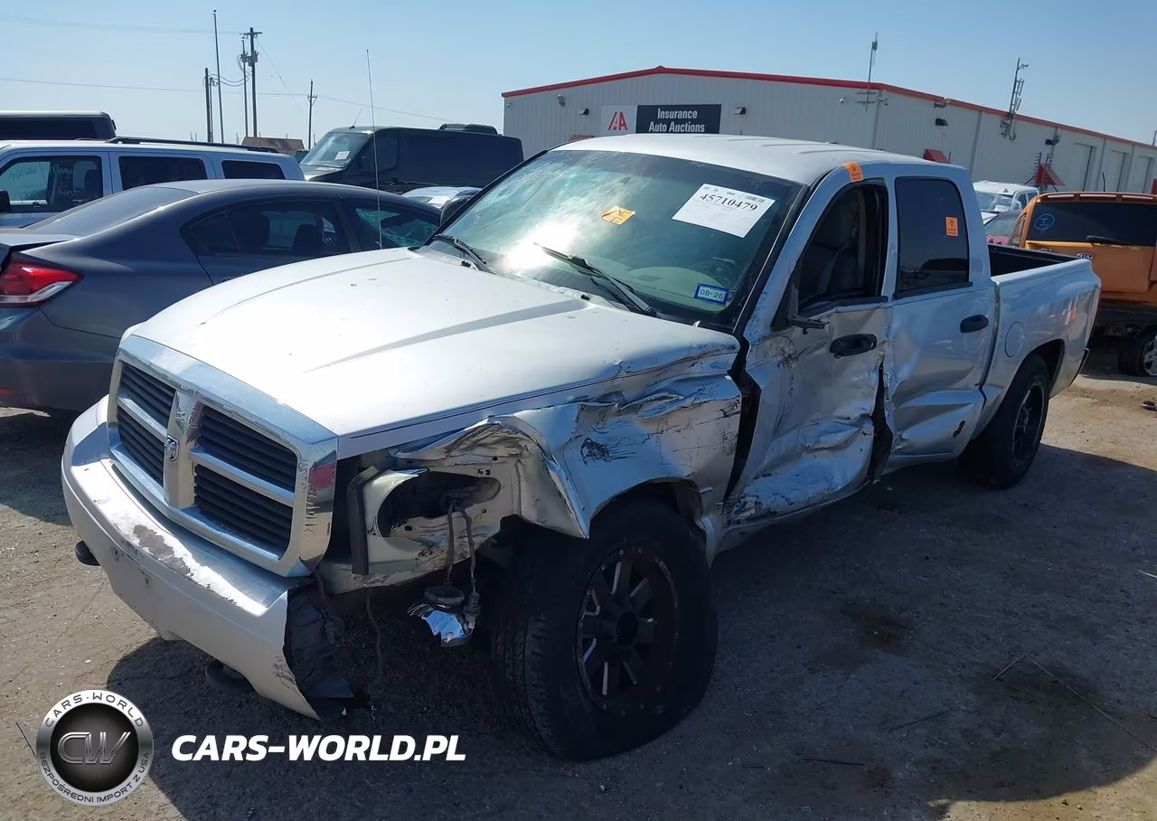2007 Dodge Dakota Slt VIN:1D7HW48N37S245288 - 2