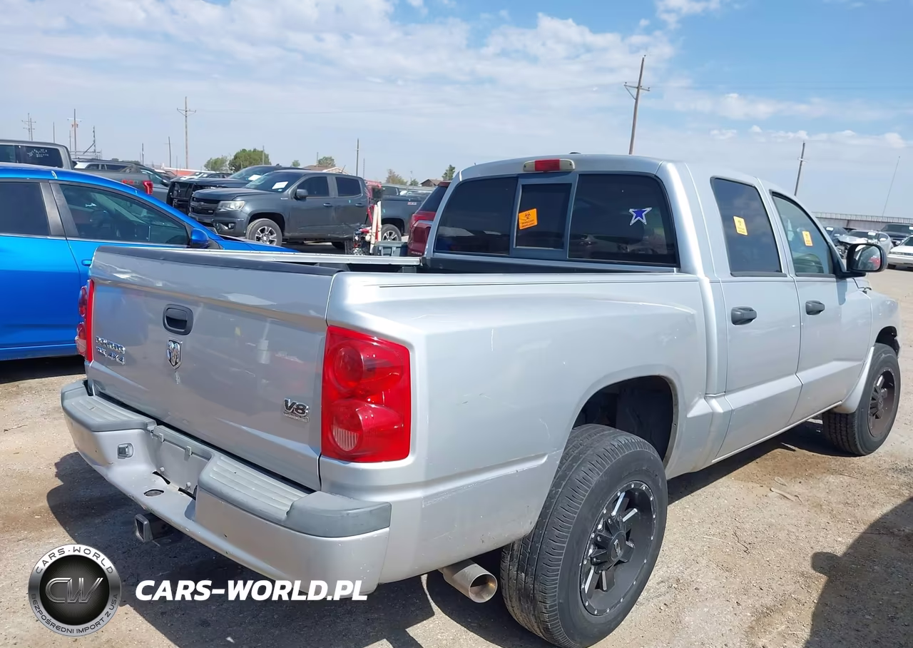 2007 Dodge Dakota Slt VIN:1D7HW48N37S245288 - 4