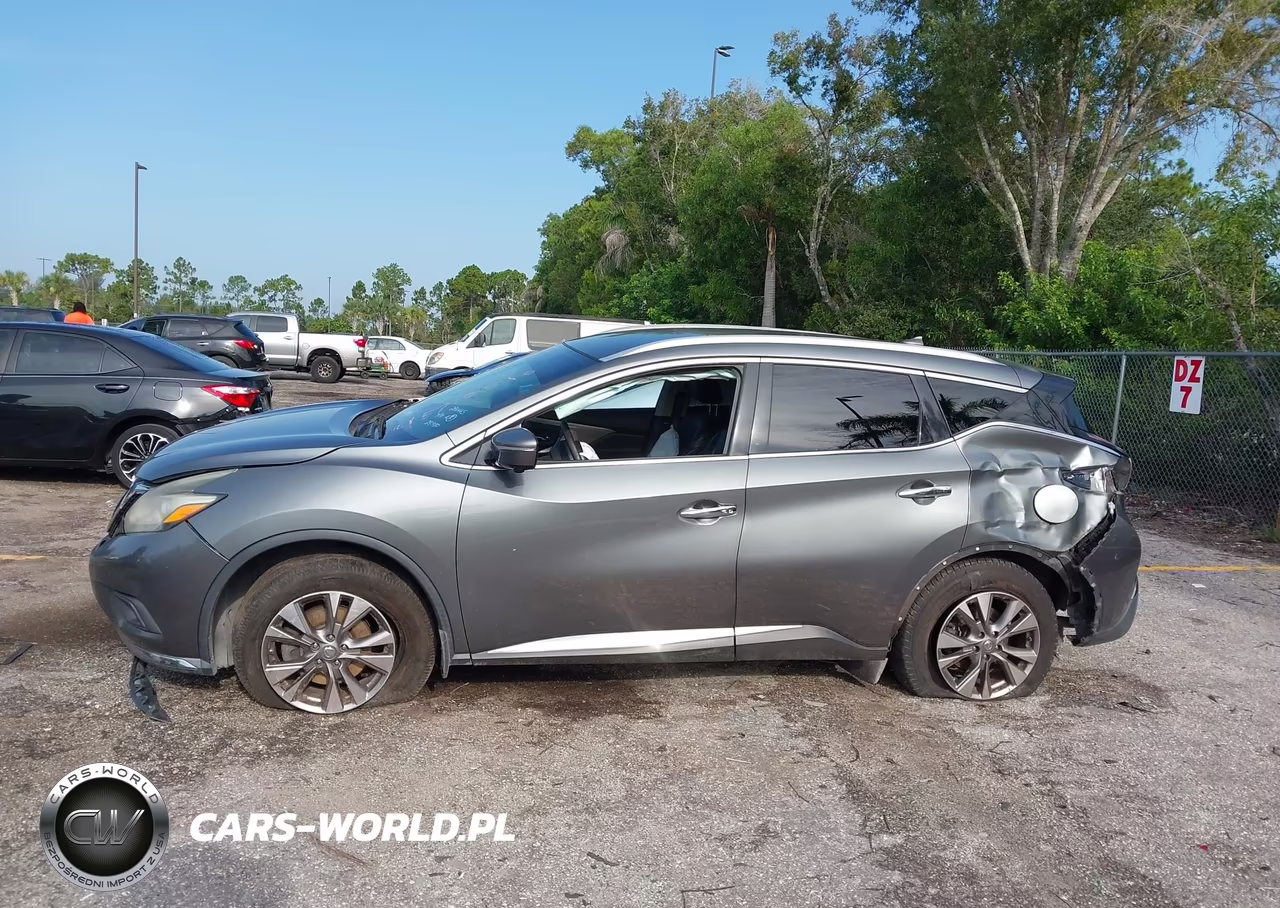 2015 Nissan Murano Sl VIN:5N1AZ2MG2FN251980 - 15