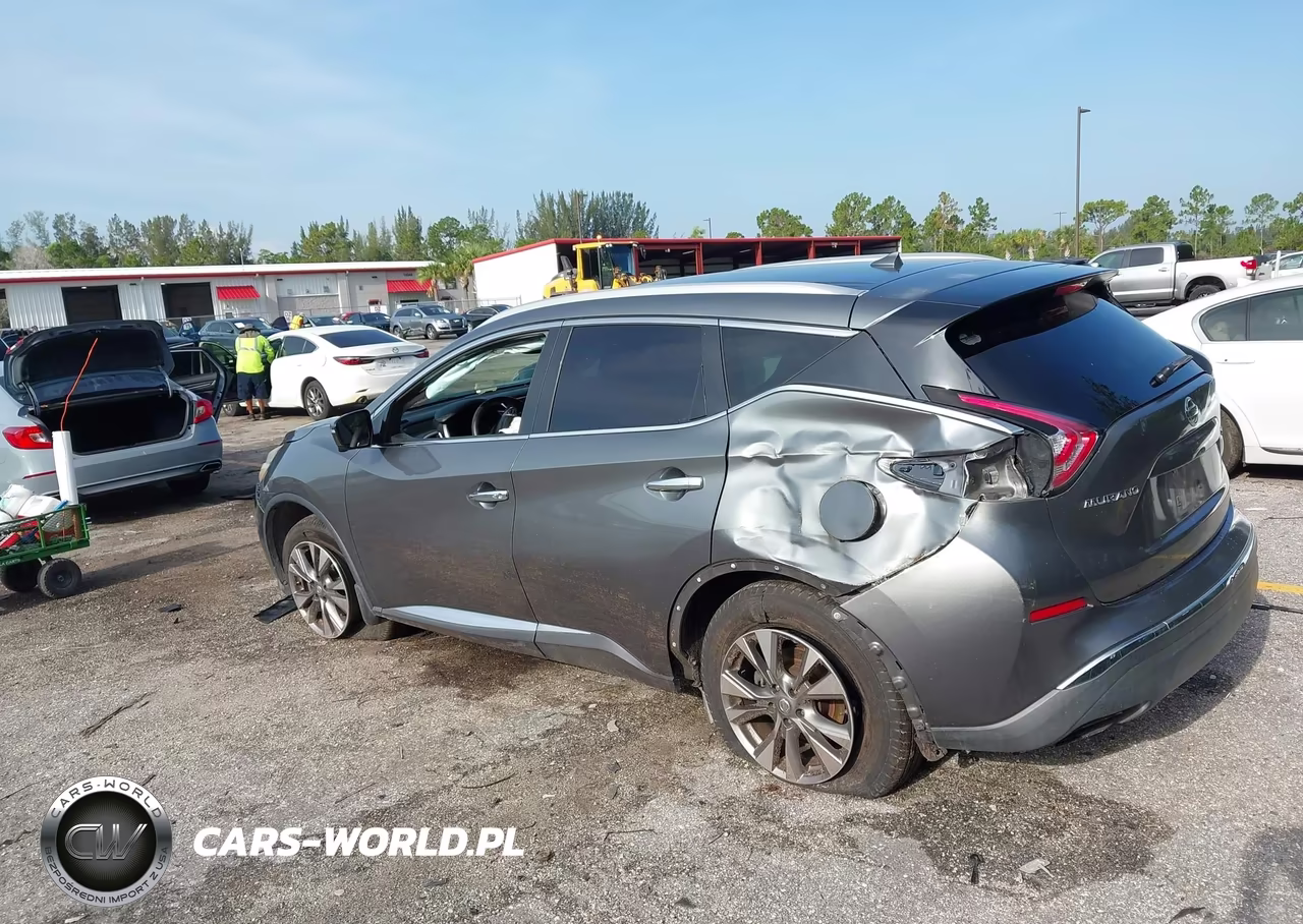 2015 Nissan Murano Sl VIN:5N1AZ2MG2FN251980 - 3