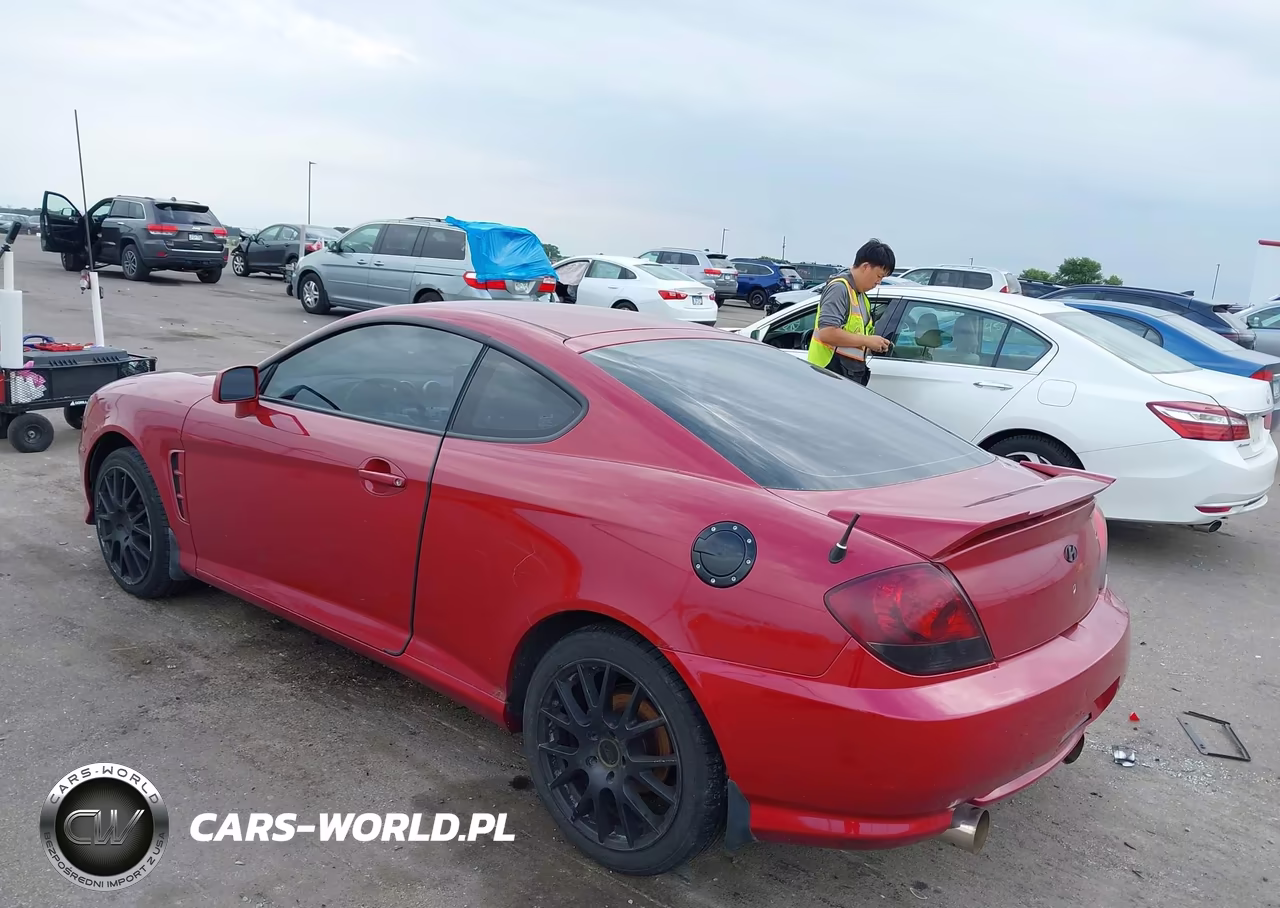 2006 Hyundai Tiburon Gt-Gt Limited-Se VIN:KMHHN65F36U220895 - 3