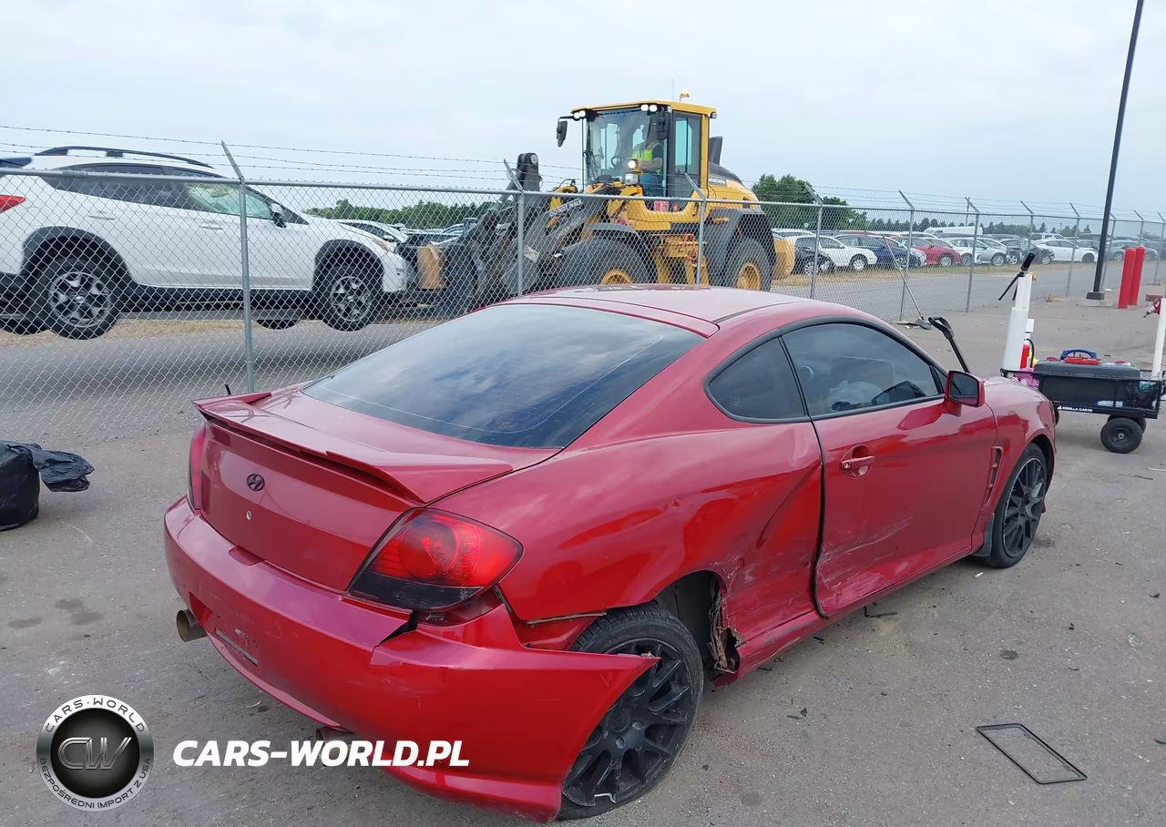 2006 Hyundai Tiburon Gt-Gt Limited-Se VIN:KMHHN65F36U220895 - 4