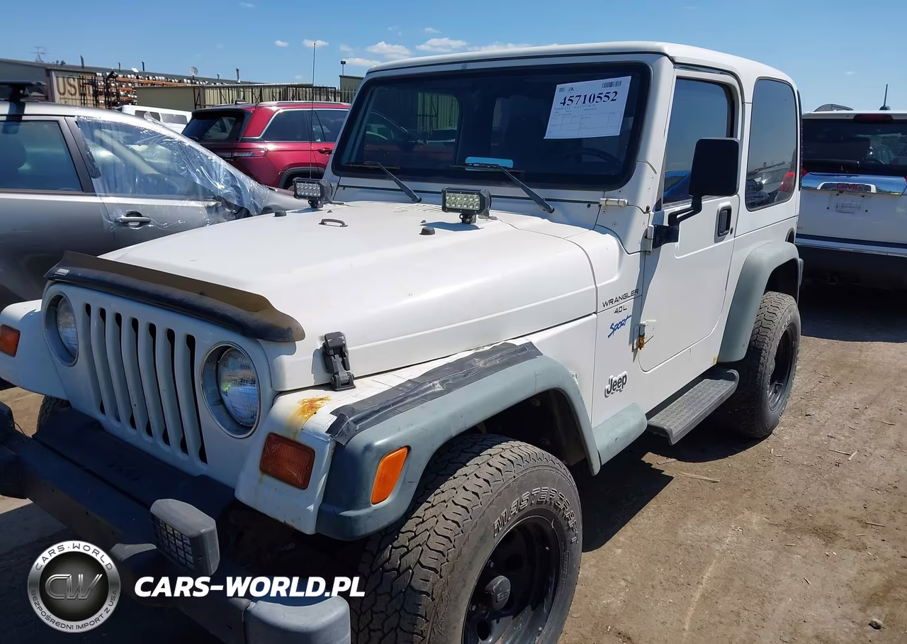 1998 Jeep Wrangler Sport VIN:1J4FY19S3WP724885 - 2
