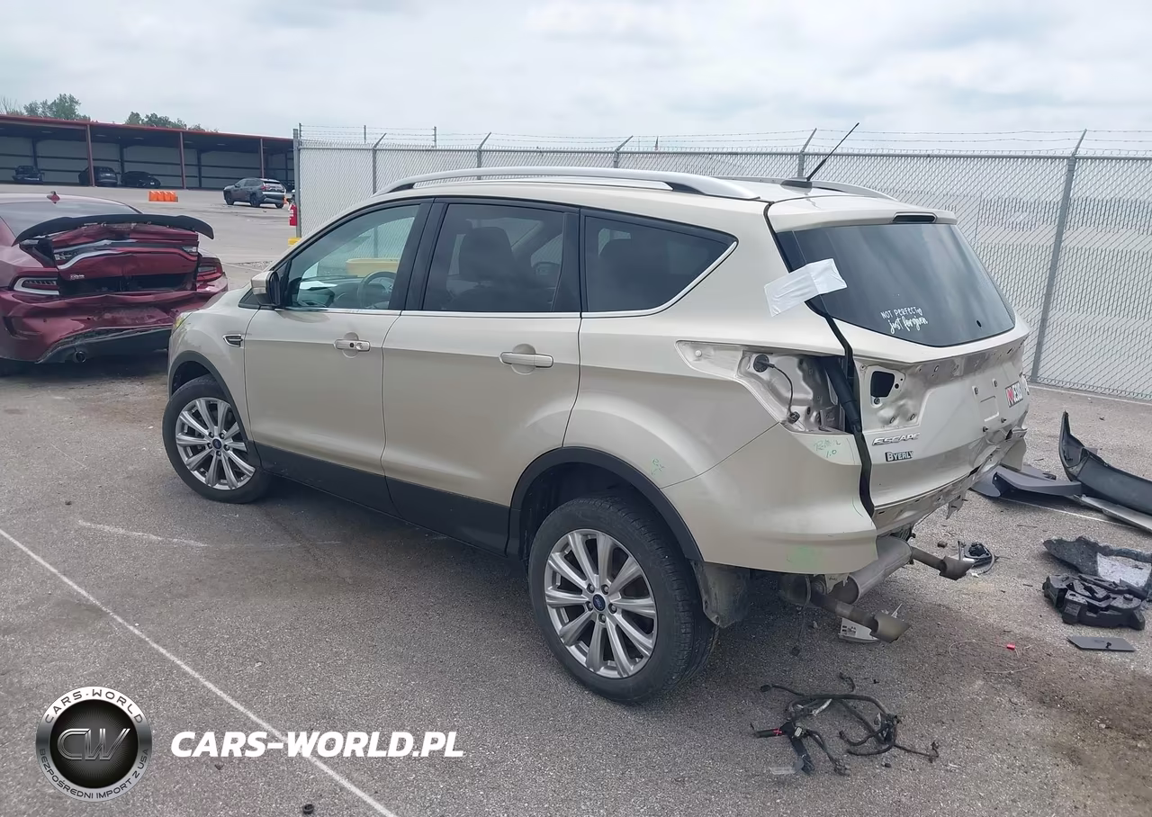 2017 Ford Escape Titanium VIN:1FMCU9J9XHUC46492 - 3