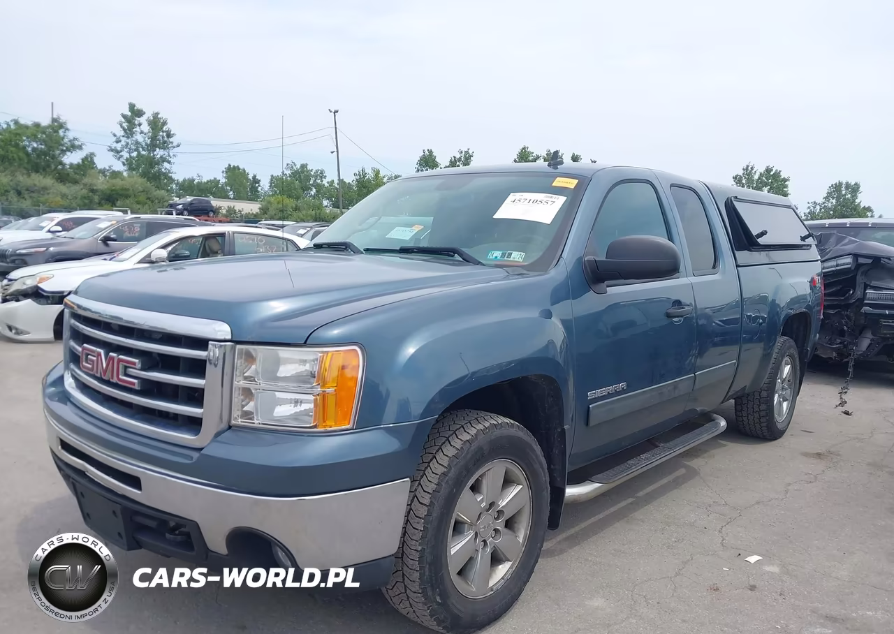 2013 GMC SIERRA K15 K1500 SLE VIN:1GTR2VE79DZ235535 - 2