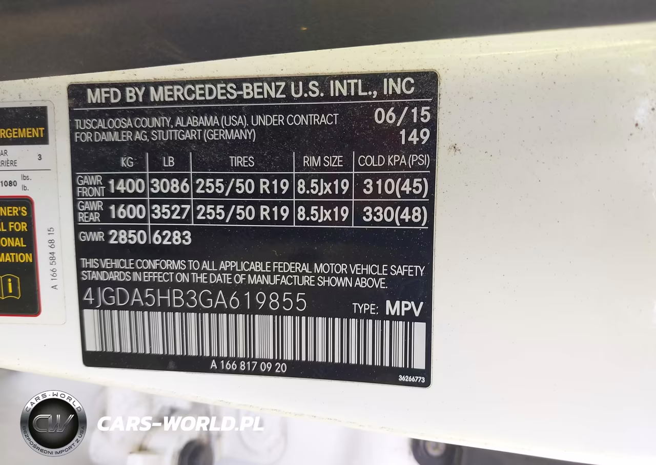 2016 Mercedes-Benz Gle 350 4Matic VIN:4JGDA5HB3GA619855 - 9