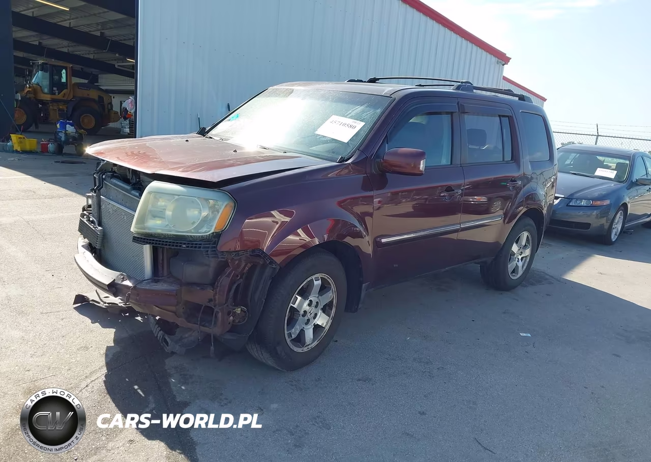 2011 Honda Pilot Touring VIN:5FNYF4H9XBB072601 - 2
