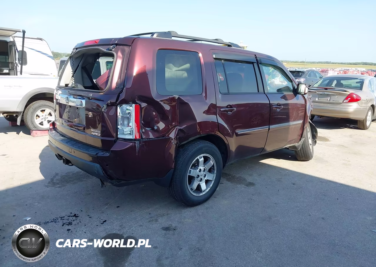 2011 Honda Pilot Touring VIN:5FNYF4H9XBB072601 - 4