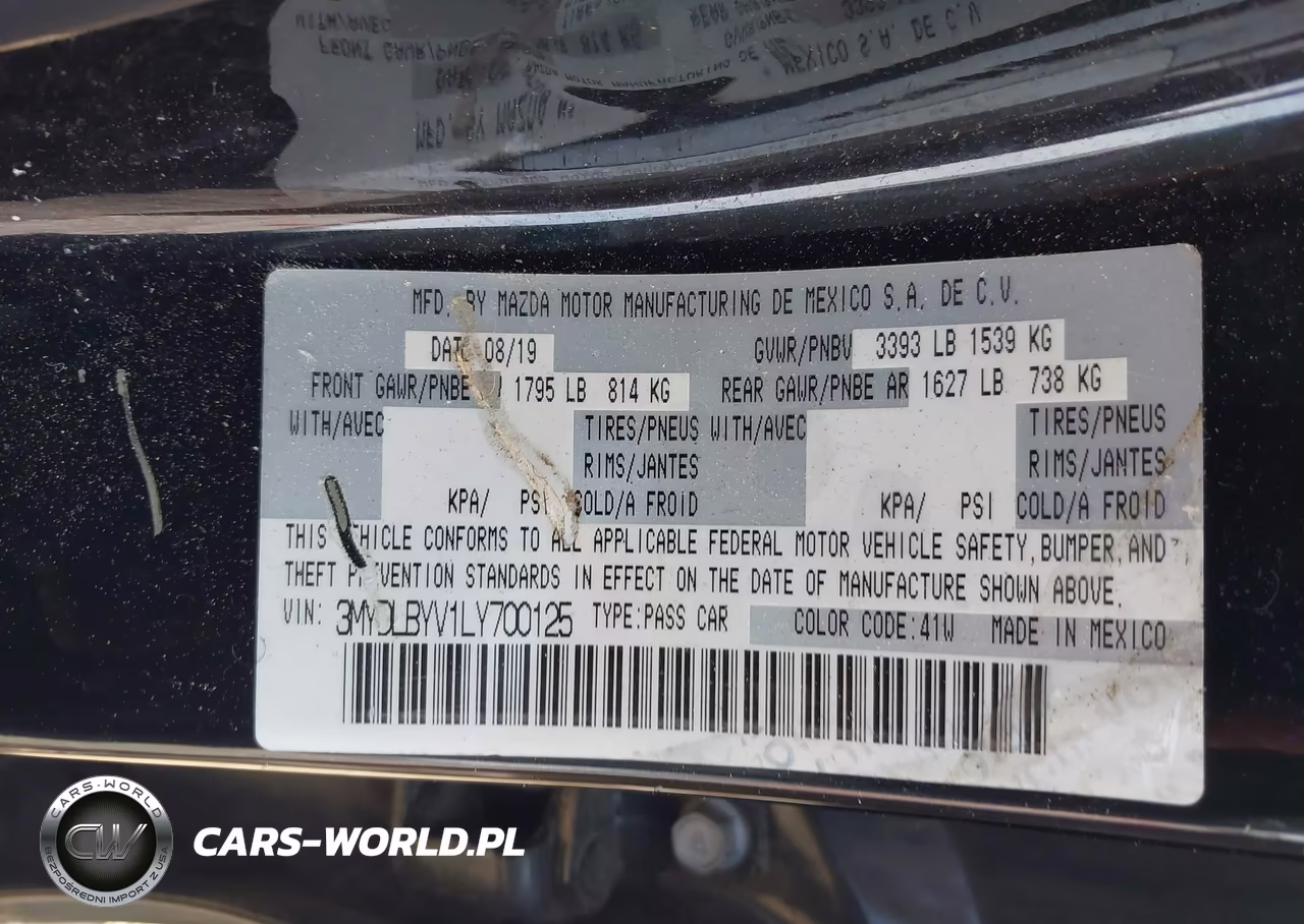 2020 Toyota Yaris Le VIN:3MYDLBYV1LY700125 - 9