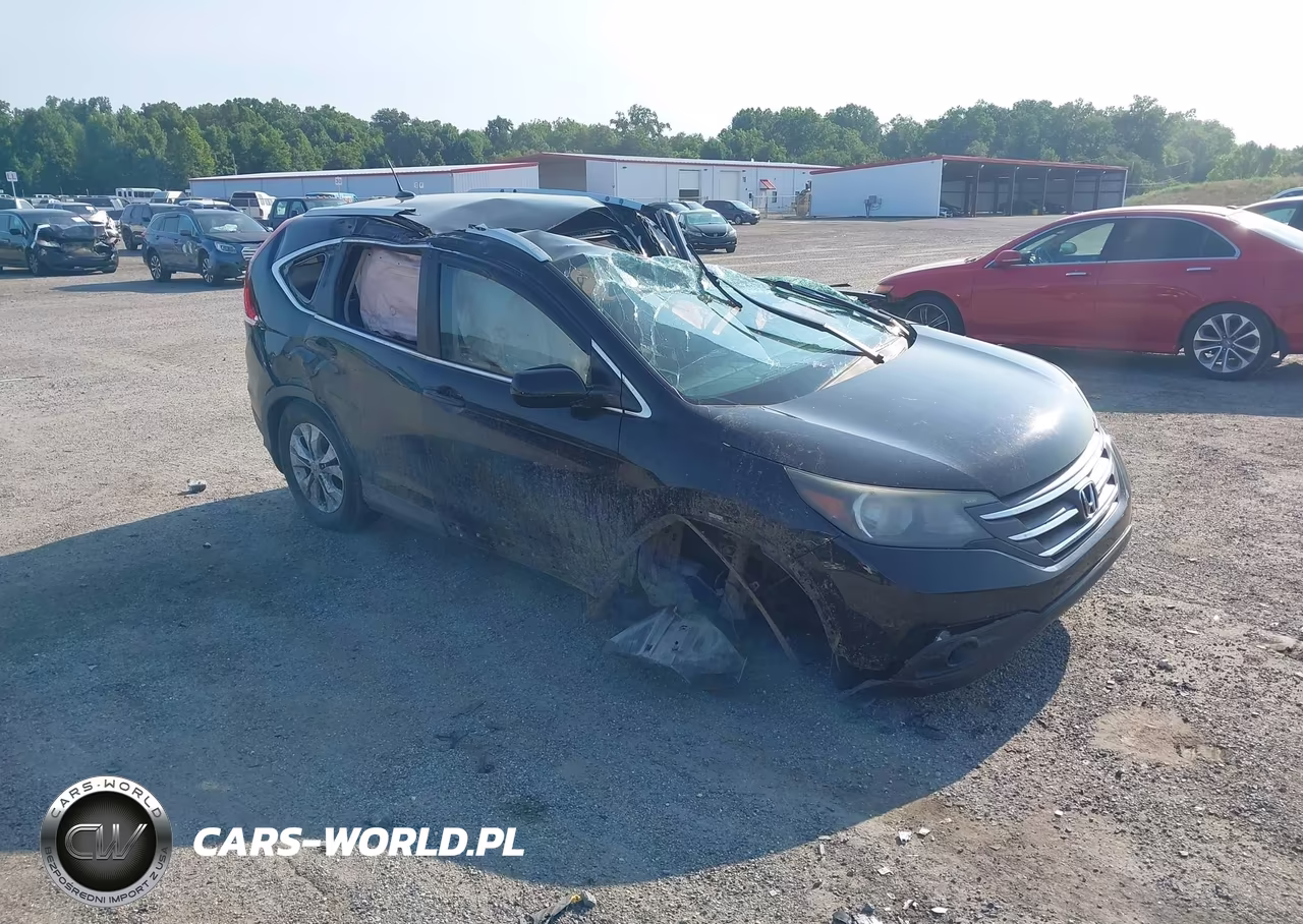 2014 Honda Cr-V Ex-L VIN:2HKRM4H71EH700401 - 1