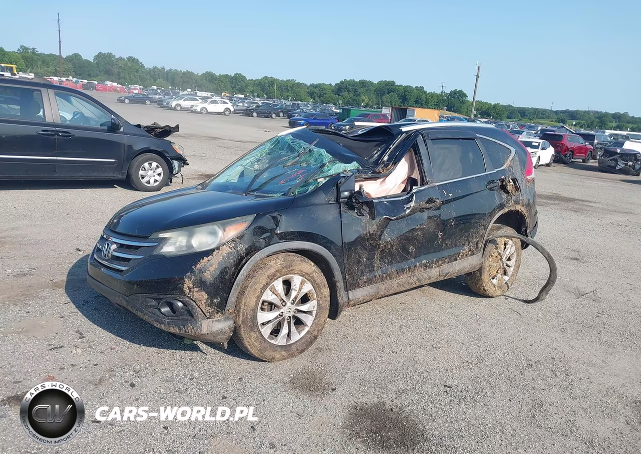 2014 Honda Cr-V Ex-L VIN:2HKRM4H71EH700401 - 2