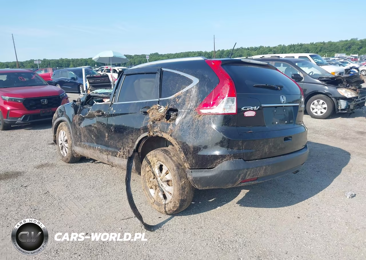 2014 Honda Cr-V Ex-L VIN:2HKRM4H71EH700401 - 3