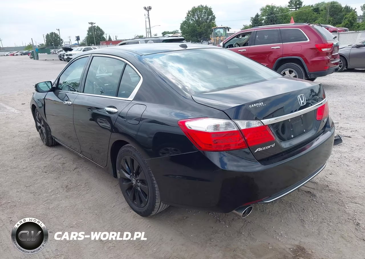 2013 Honda Accord Ex-L V-6 VIN:1HGCR3F84DA041864 - 3