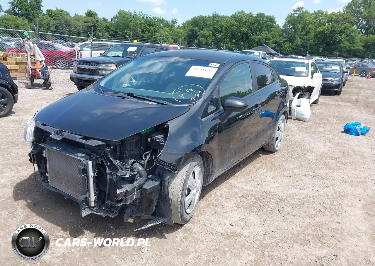 2015 Kia Rio Lx VIN:KNADM4A31F6455299 - 2