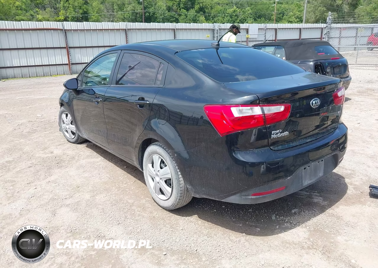 2015 Kia Rio Lx VIN:KNADM4A31F6455299 - 3