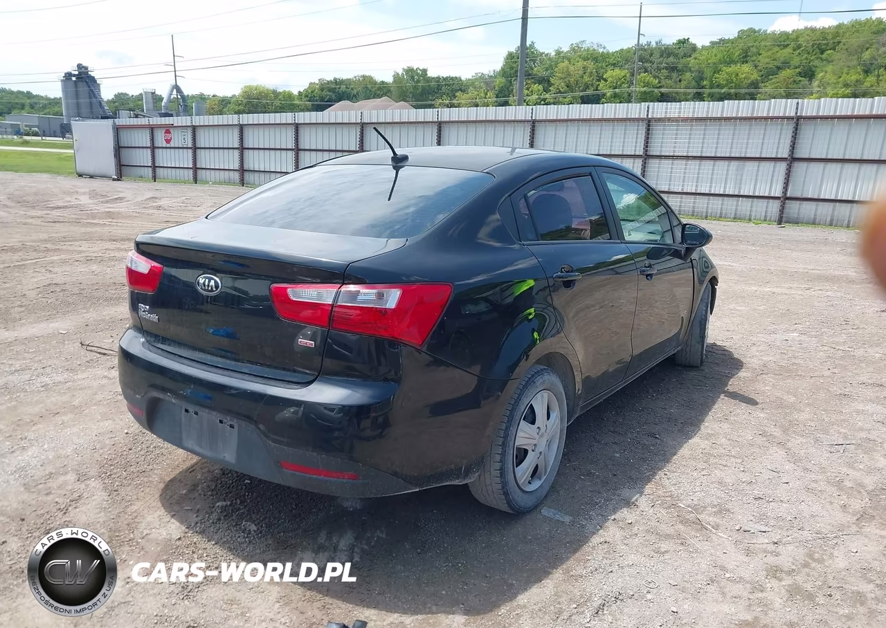 2015 Kia Rio Lx VIN:KNADM4A31F6455299 - 4