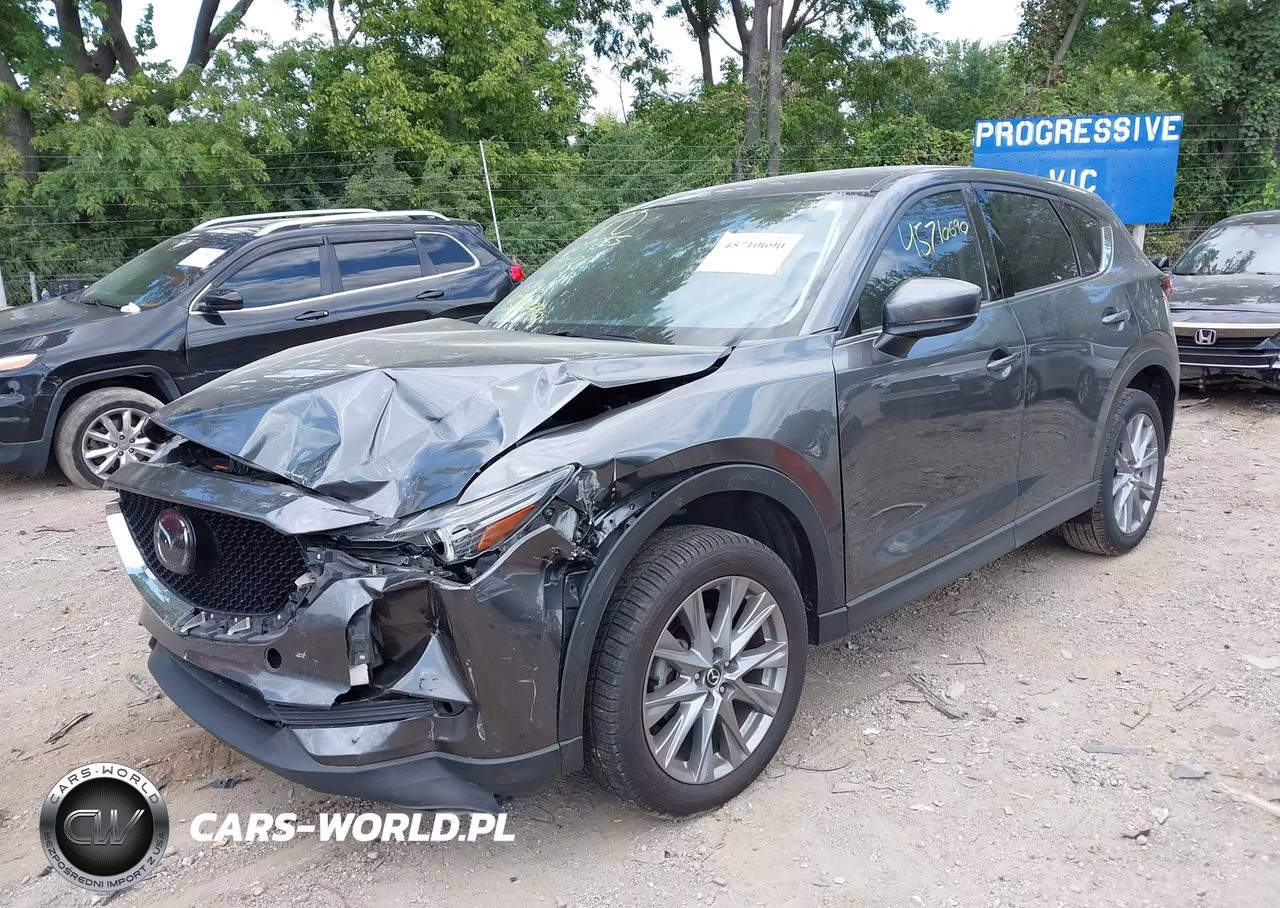 2021 Mazda Cx-5 Grand Touring VIN:JM3KFBDM2M0309255 - 2