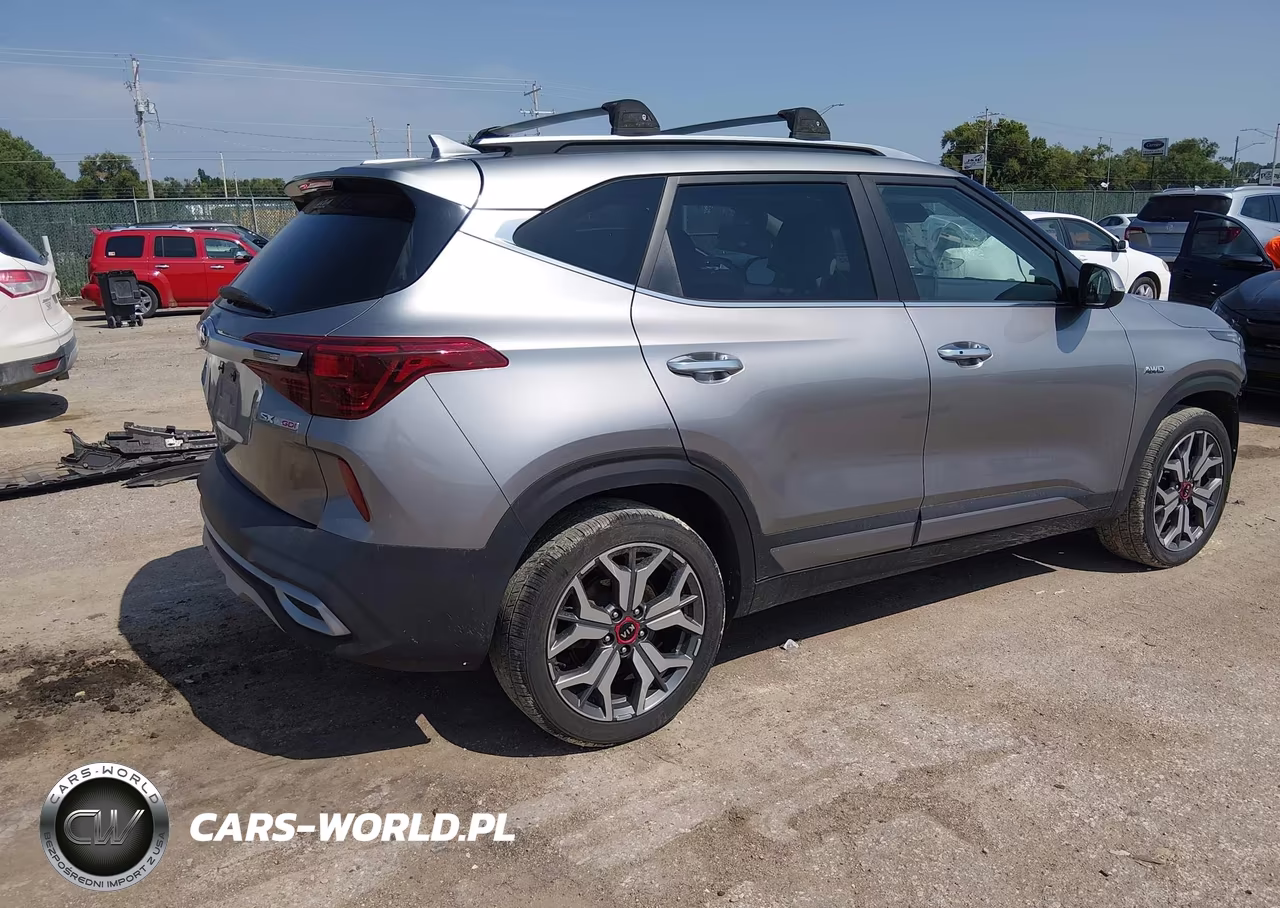 2021 Kia Seltos Sx Turbo VIN:KNDETCA21M7127724 - 4