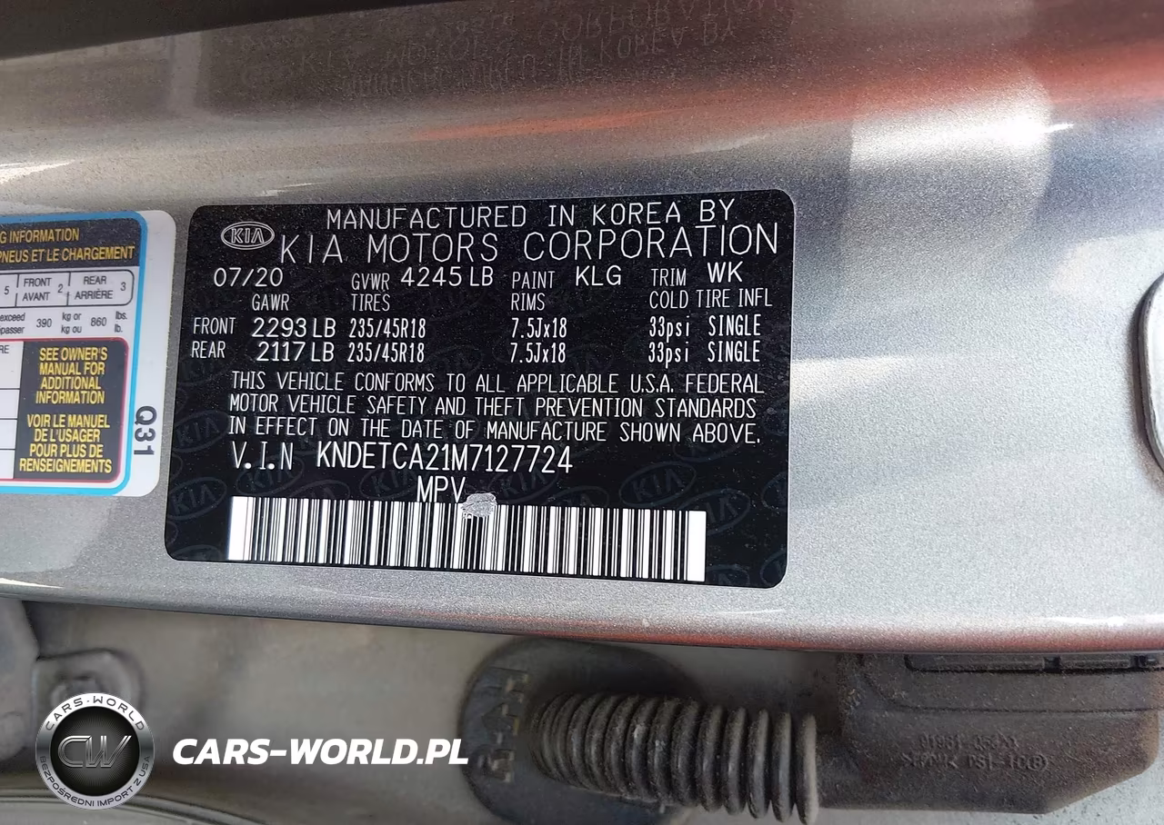 2021 Kia Seltos Sx Turbo VIN:KNDETCA21M7127724 - 9