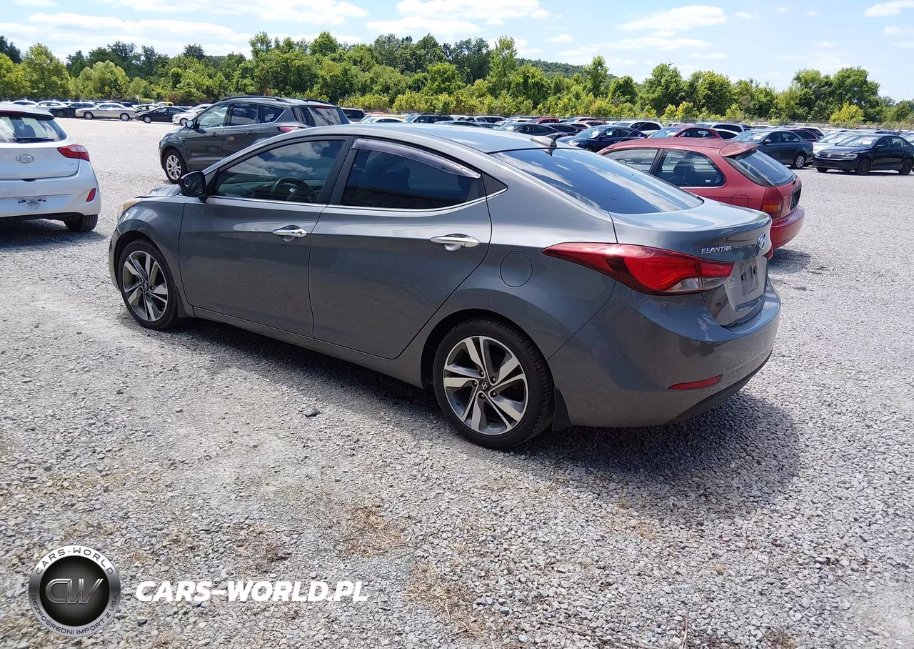 2014 Hyundai Elantra Limited VIN:5NPDH4AE1EH498022 - 3