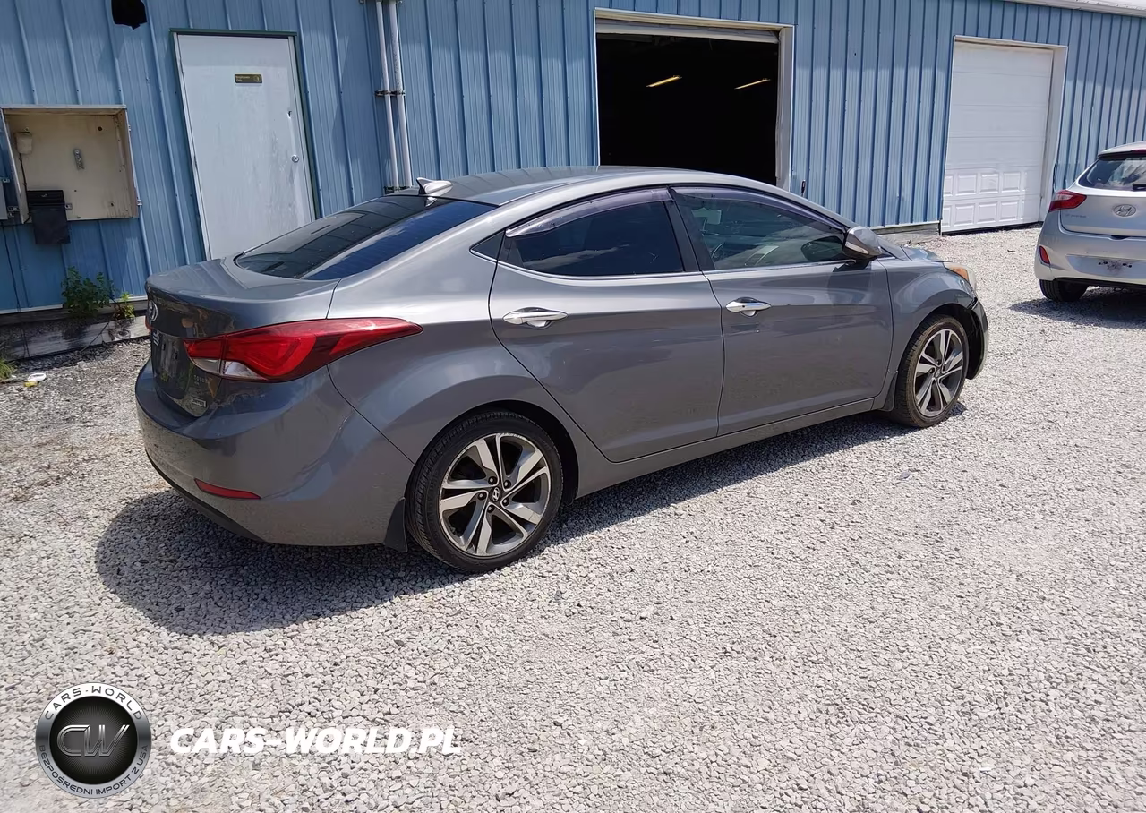 2014 Hyundai Elantra Limited VIN:5NPDH4AE1EH498022 - 4