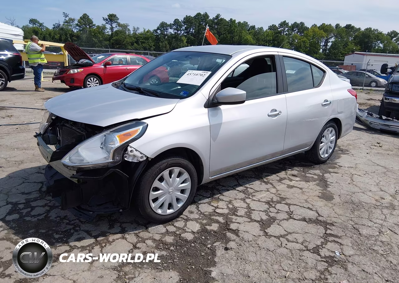 2019 Nissan Versa 1.6 Sv VIN:3N1CN7AP5KL875201 - 2