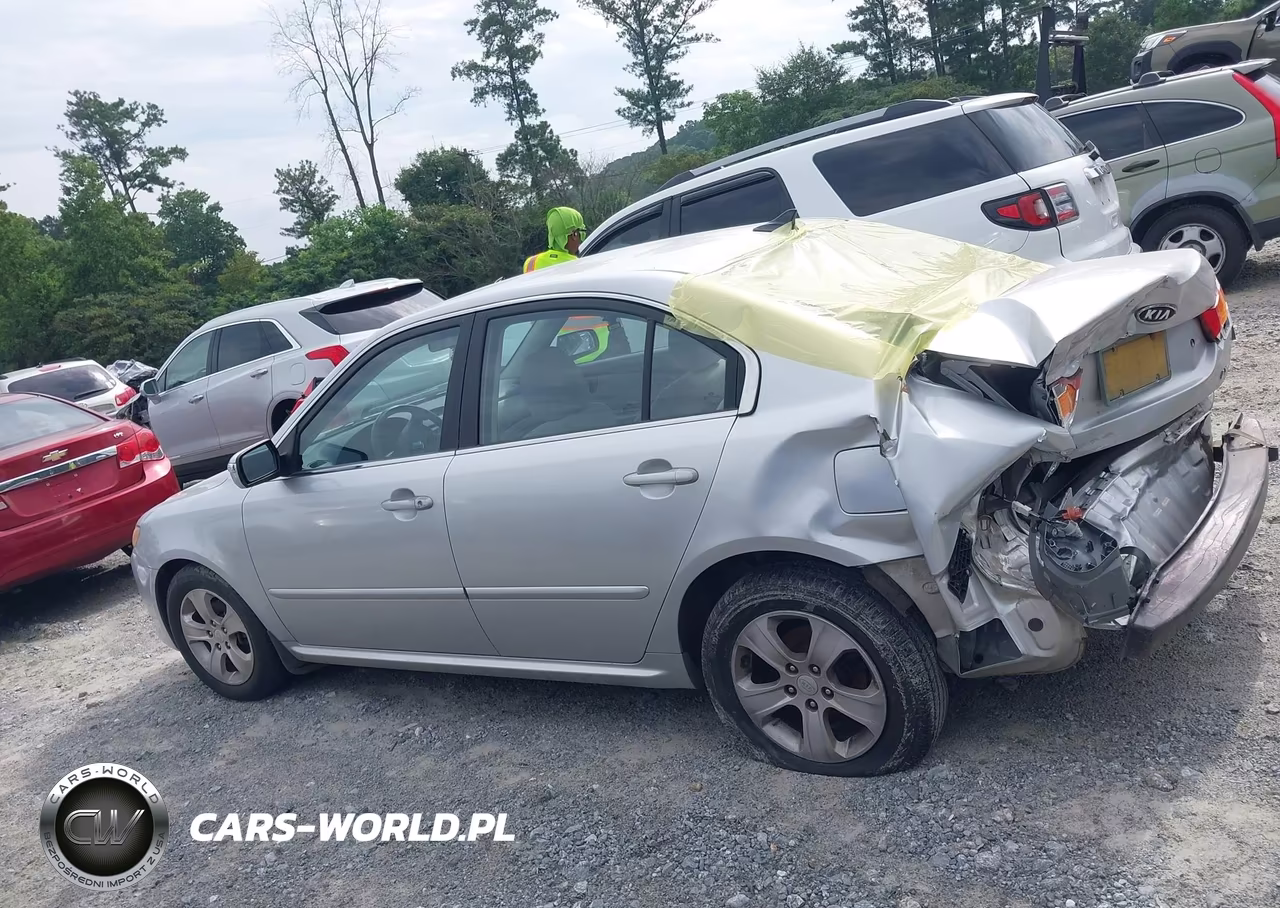 2009 Kia Optima Lx VIN:KNAGE228495323852 - 14
