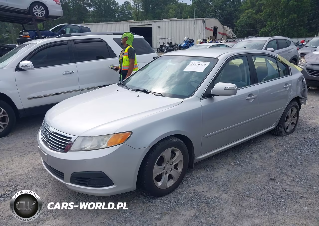 2009 Kia Optima Lx VIN:KNAGE228495323852 - 2