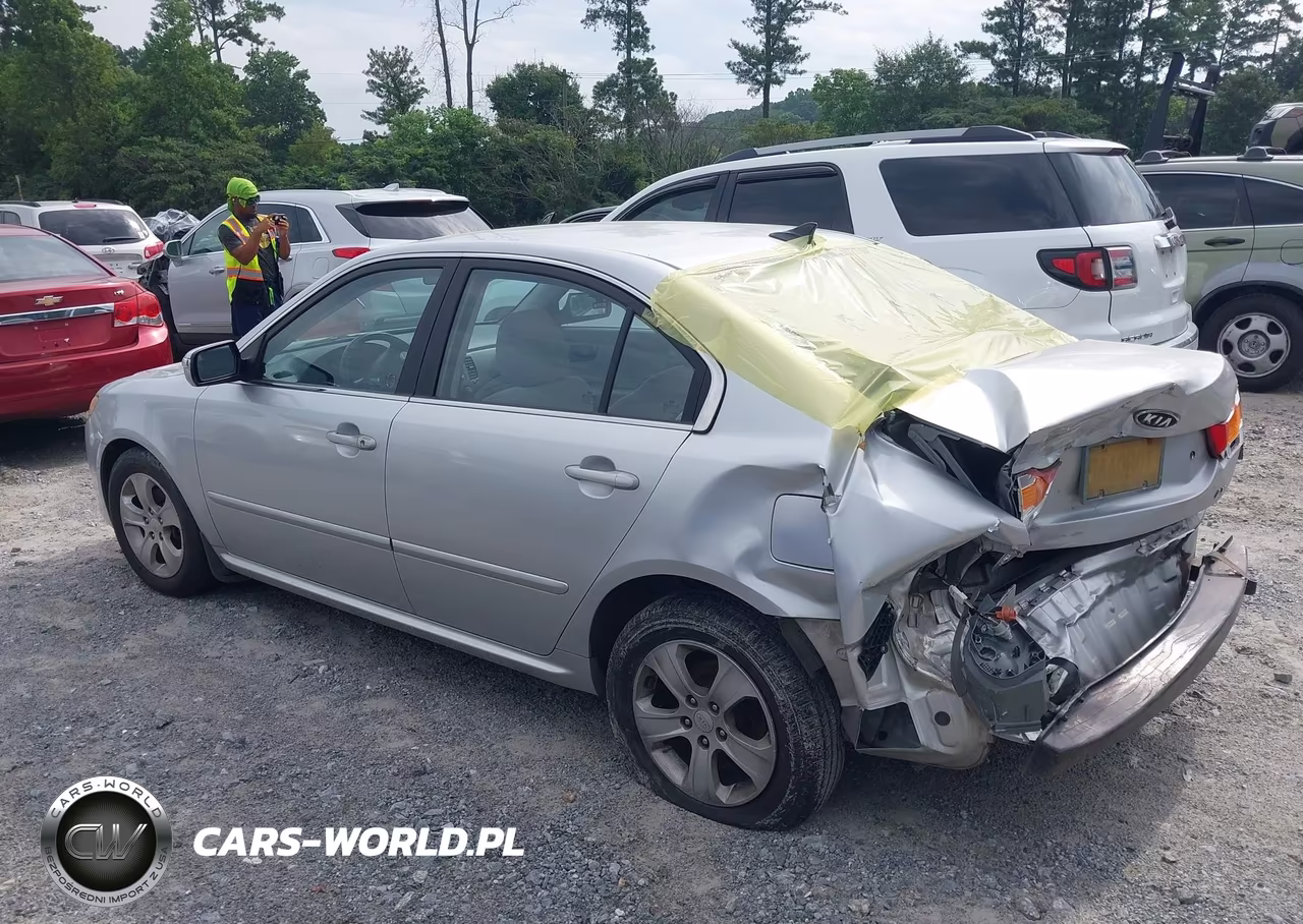 2009 Kia Optima Lx VIN:KNAGE228495323852 - 3