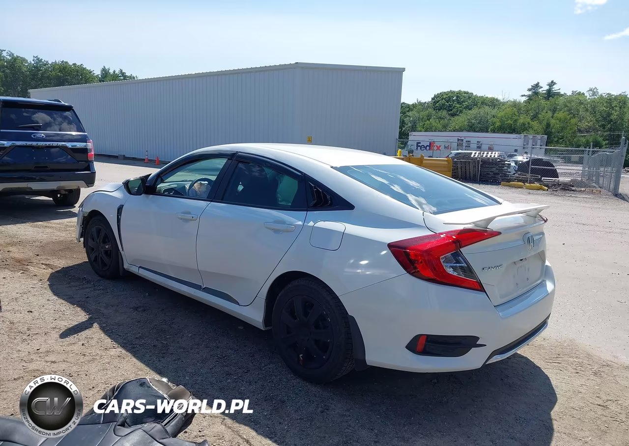 2020 Honda Civic Lx VIN:2HGFC2F64LH522690 - 3