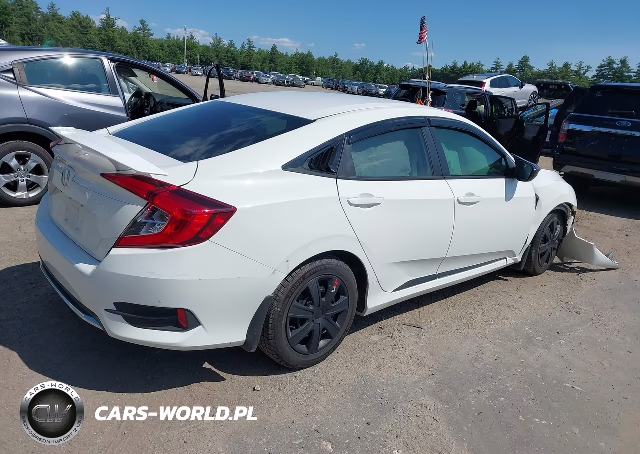2020 Honda Civic Lx VIN:2HGFC2F64LH522690 - 4
