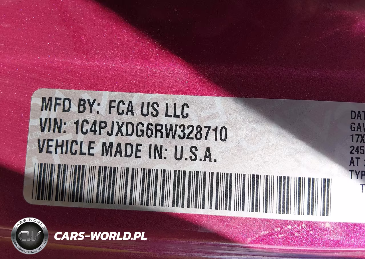 2024 Jeep Wrangler 4-Door Sport S 4X4 VIN:1C4PJXDG6RW328710 - 9