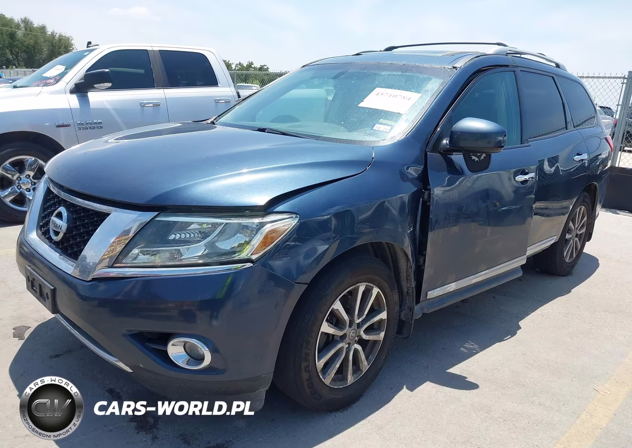 2014 Nissan Pathfinder Sl VIN:5N1AR2MM1EC614298 - 2