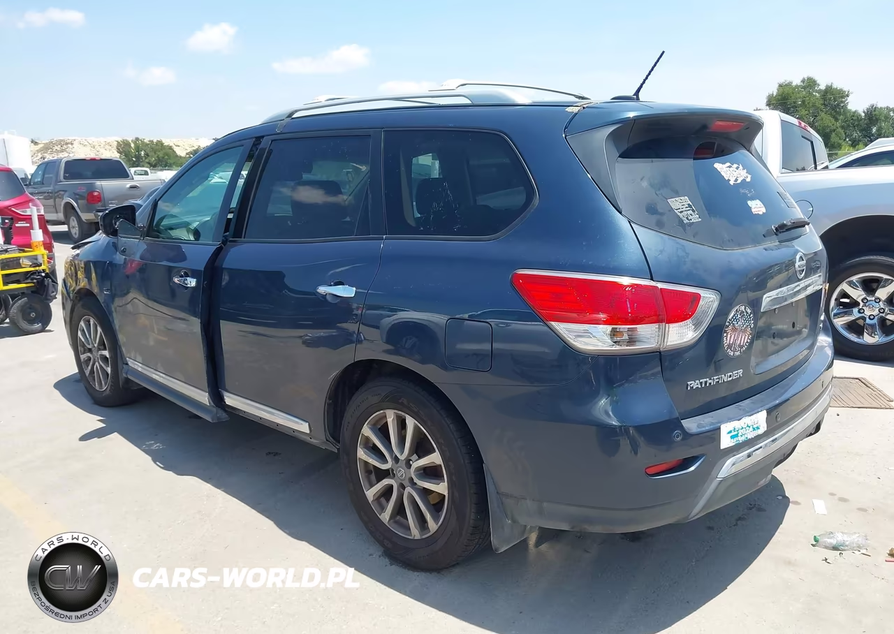 2014 Nissan Pathfinder Sl VIN:5N1AR2MM1EC614298 - 3