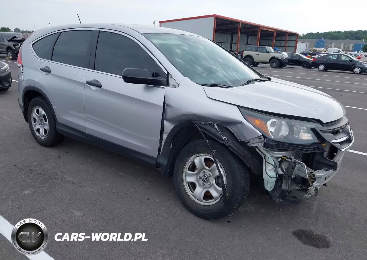 2014 Honda Cr-V Lx VIN:5J6RM4H36EL103750 - 1