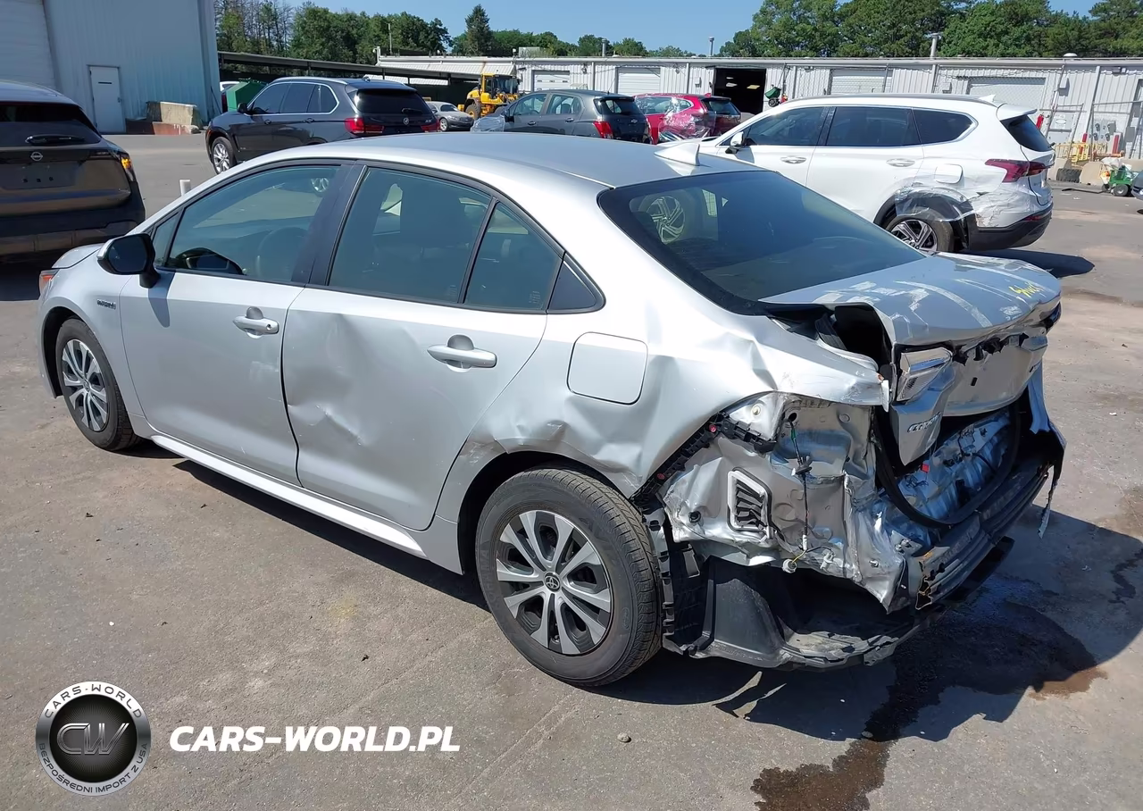 2021 Toyota Corolla Hybrid Le VIN:JTDEAMDE1MJ034478 - 3