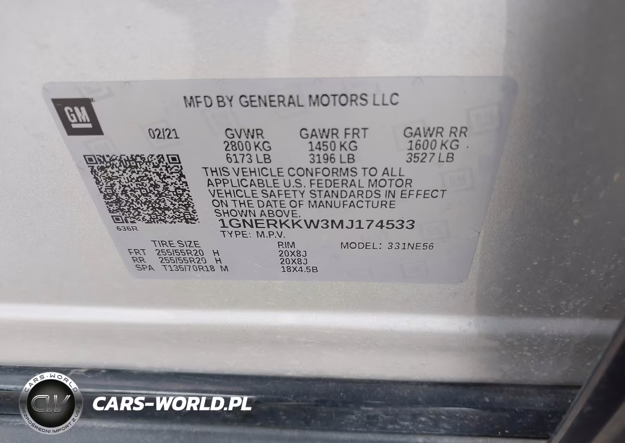 2021 Chevrolet Traverse Fwd Premier VIN:1GNERKKW3MJ174533 - 9