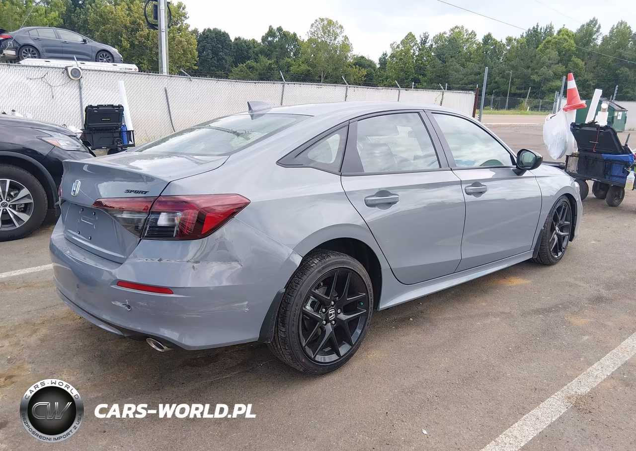 2026 Honda Civic Sport VIN:2HGFE2F51TH600294 - 4