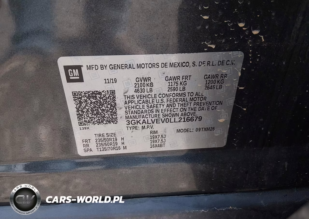 2020 GMC Terrain Awd Slt VIN:3GKALVEV0LL216679 - 9