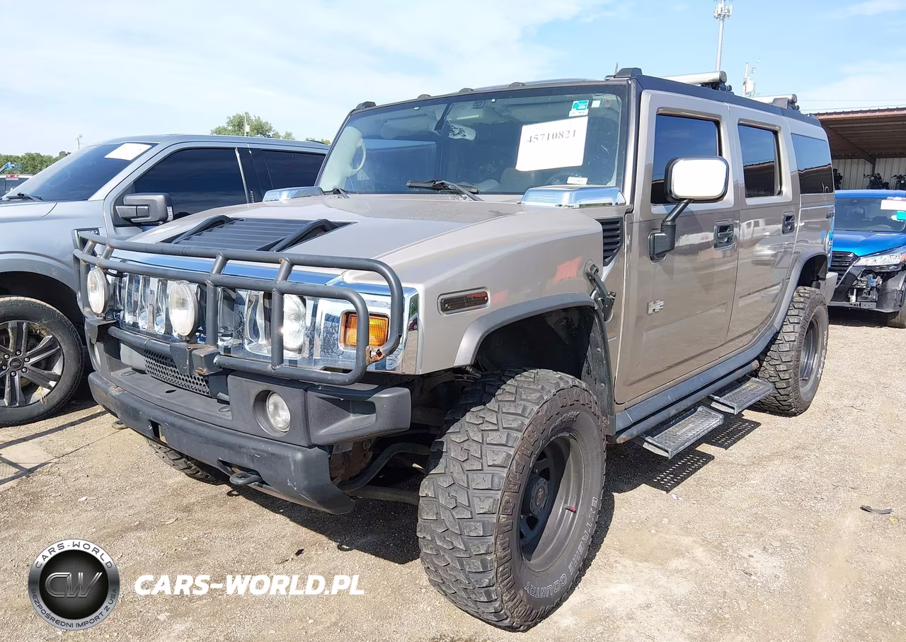 2003 Hummer H2 VIN:5GRGN23U23H120784 - 2
