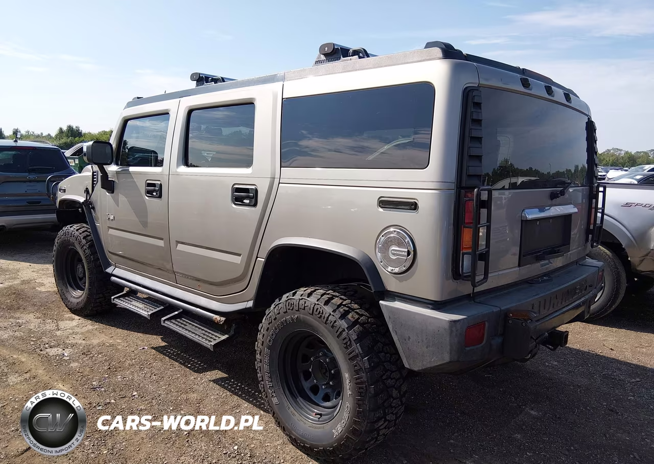 2003 Hummer H2 VIN:5GRGN23U23H120784 - 3
