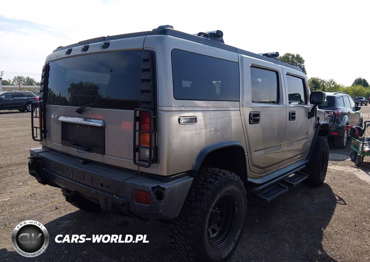 2003 Hummer H2 VIN:5GRGN23U23H120784 - 4