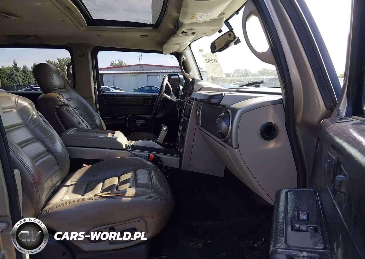 2003 Hummer H2 VIN:5GRGN23U23H120784 - 5