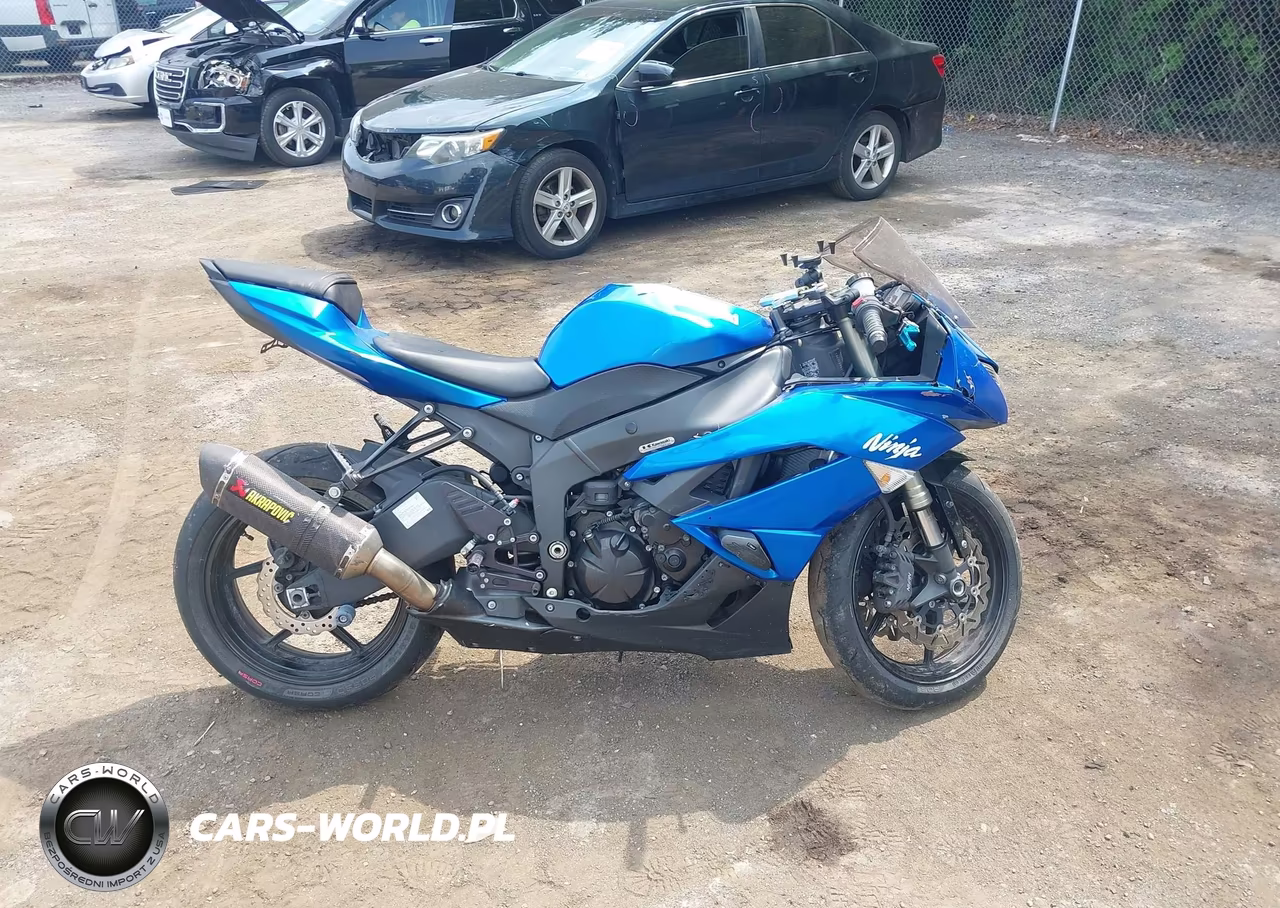 2009 Kawasaki Zx600 R VIN:JKAZX4R1X9A010381 - 12