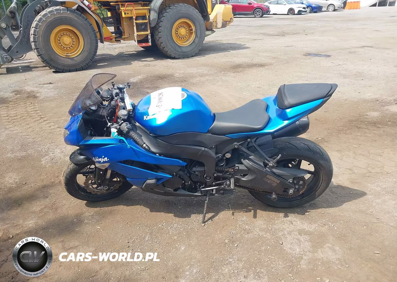 2009 Kawasaki Zx600 R VIN:JKAZX4R1X9A010381 - 13
