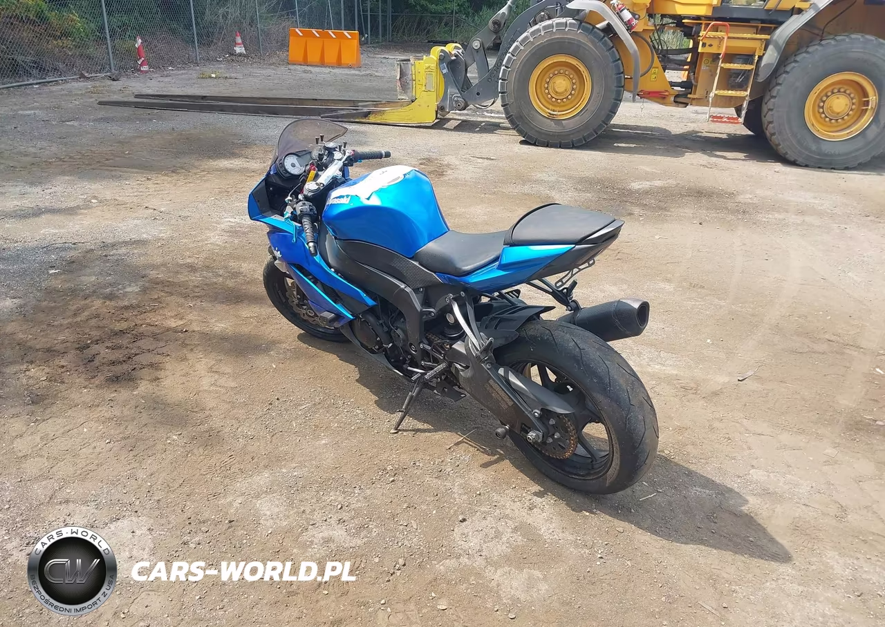 2009 Kawasaki Zx600 R VIN:JKAZX4R1X9A010381 - 3